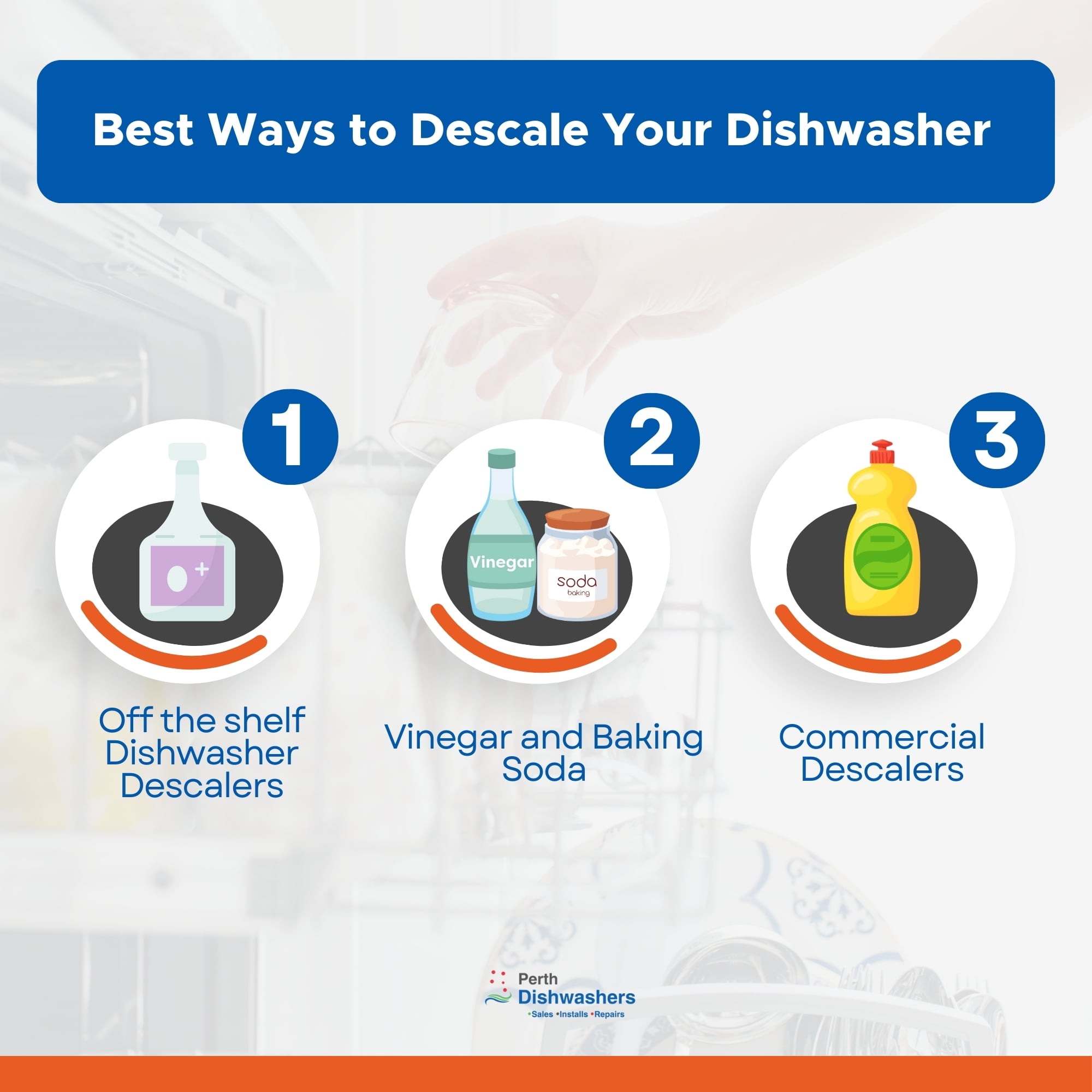 best ways to descale your dishwasher